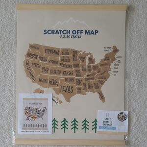 Scratch Off Map of All 50 States